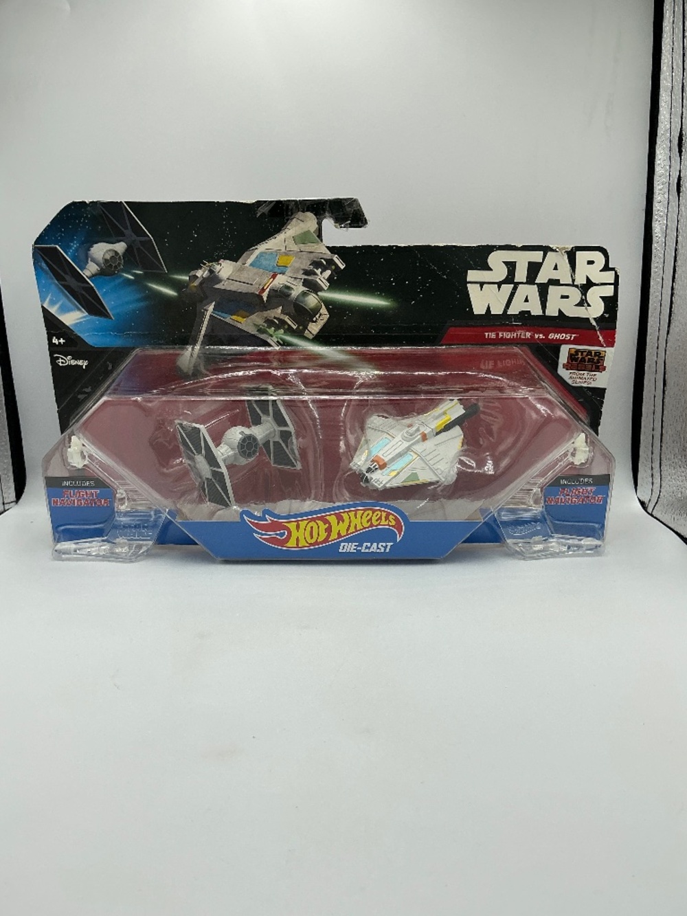 Hot Wheels Star Wars Rebels TIE Fighter vs Ghost Die-Cast 2-Pack New Sealed